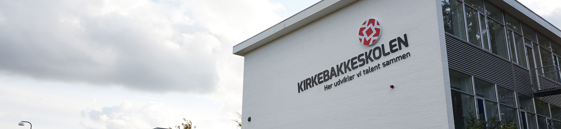 Kirkebakkeskolens gavl